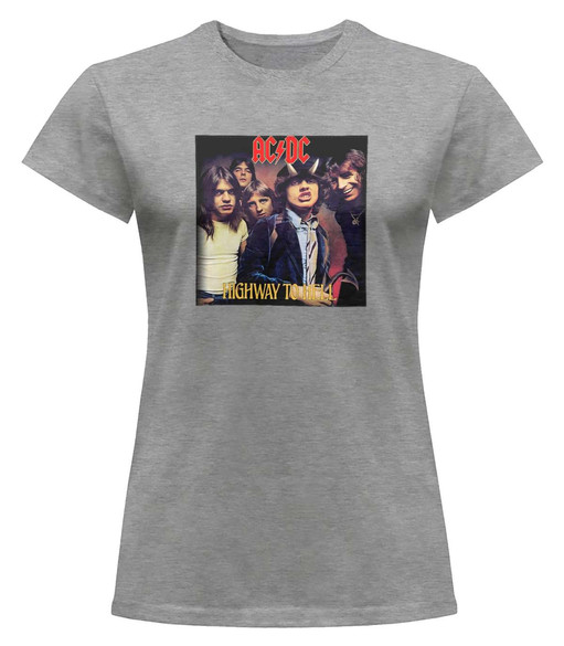 Bluzka damska z naszywką AC/DC Highway to..