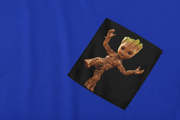 Koszulka z kieszonką I AM GROOT