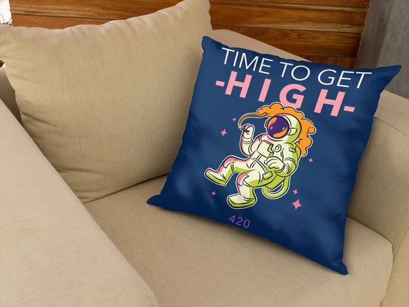 Poduszka Time to get high