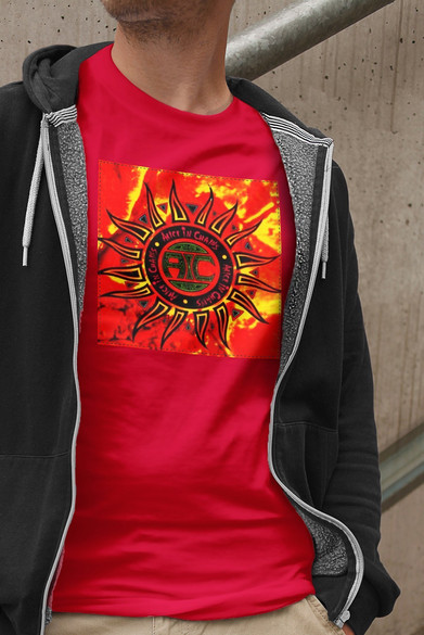 Koszulka z naszywką Alice In Chains logo