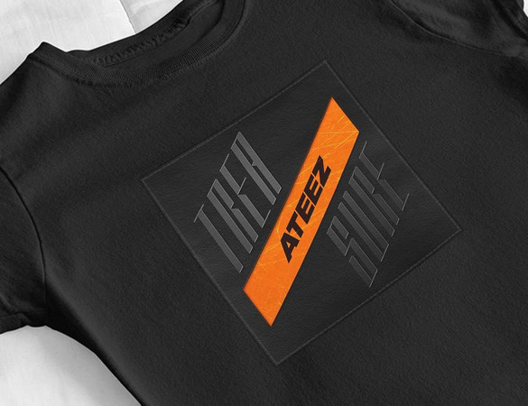 Bluzka damska z naszywką ATEEZ Treasure