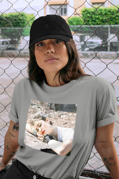 Koszulka z naszywką MADONNA young 01