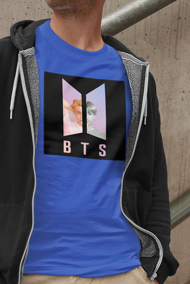 Koszulka z naszywką  BTS RM