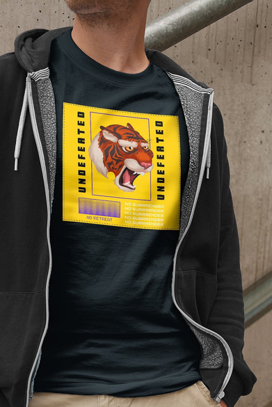 Koszulka z naszywką Tiger