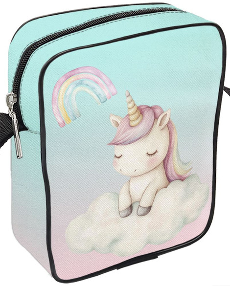 Listonoszka Jednorożec na chmurce – personalizowana, pastelowa