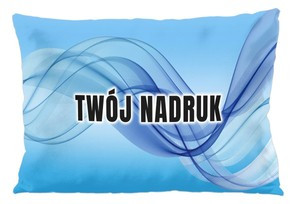 Poduszka Z WŁASNYM NADRUKIEM 60 x 40 cm
