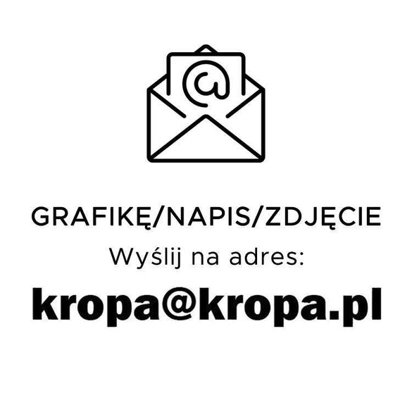 Poszewka Z WŁASNYM NADRUKIEM 60 x 40 cm