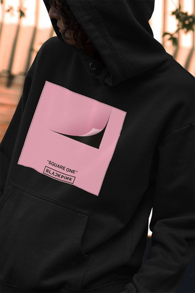 Bluza z naszywką BlackPink Square one