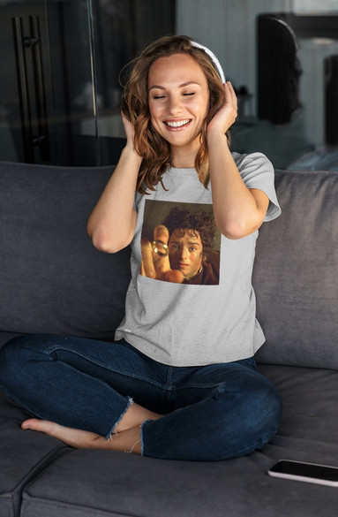 Bluzka damska z naszywką Frodo Baggins