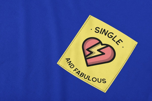 Koszulka z kieszonką SINGLE AND FABULOUS