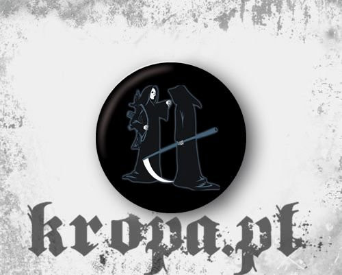 Przypinka NOWOCZESNA KOSTUCHA 02