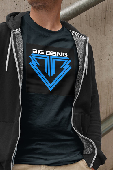 Koszulka z naszywką BIG BANG  logo