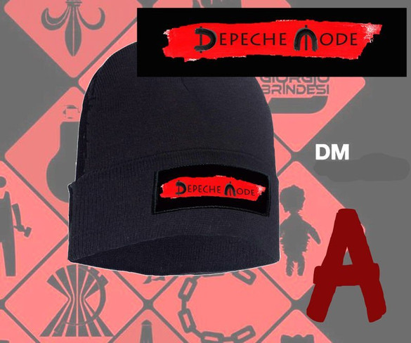 Czapka zimowa z naszywką DEPECHE MODE