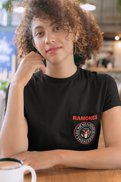 Koszulka z kieszonką Ramones