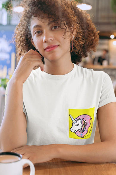 Koszulka z kieszonką JEDNOROŻEC UNICORN