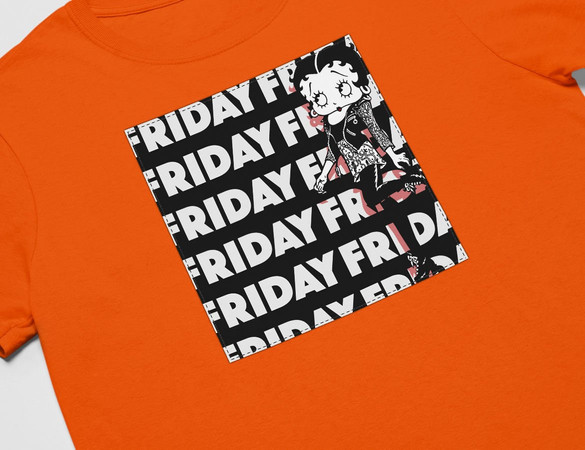 Koszulka z naszywką FRIDAY FRIDAY