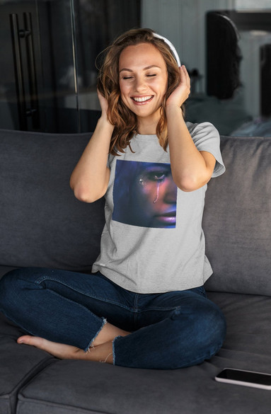 Bluzka damska z naszywką Euphoria Poster