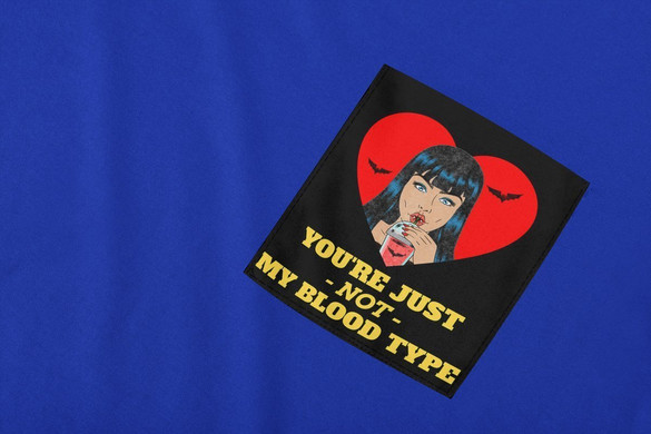 Koszulka z kieszonką VAMPIRE