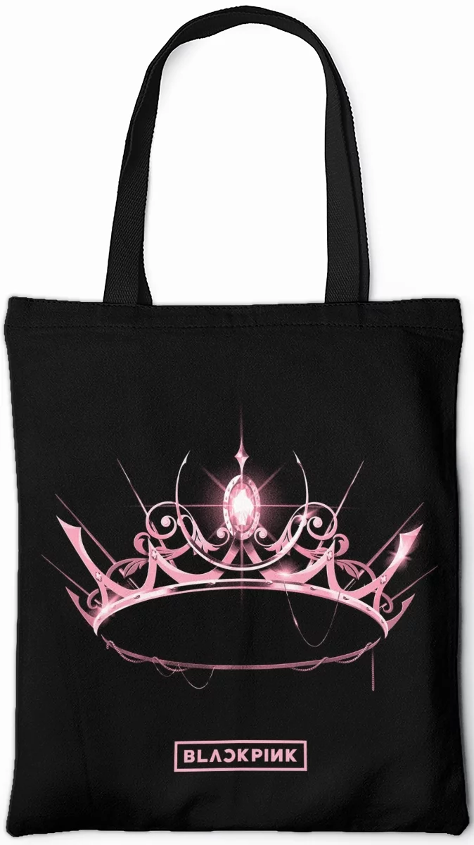 Torba na ramię BlackPink pink crown The Album cover