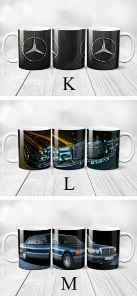 Zestaw MERCEDES poduszka+kubek+GRATIS!  WZORY