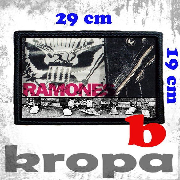 Naszywka duża na ubranie RAMONES