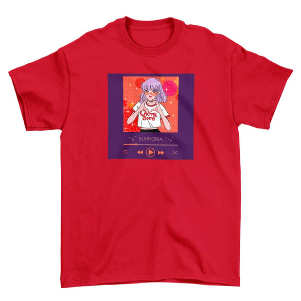 Koszulka z naszywką Euphoria