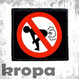 Naszywka ZAKAZ PUSZCZANIA GAZÓW