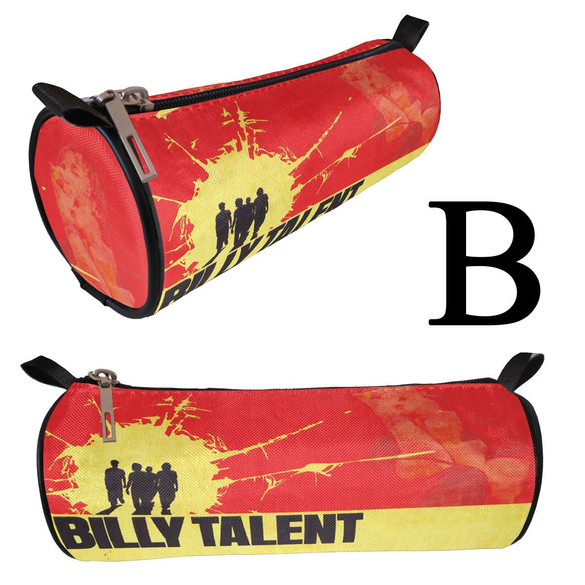 BILLY TALENT Piórnik szkolny tuba WZORY