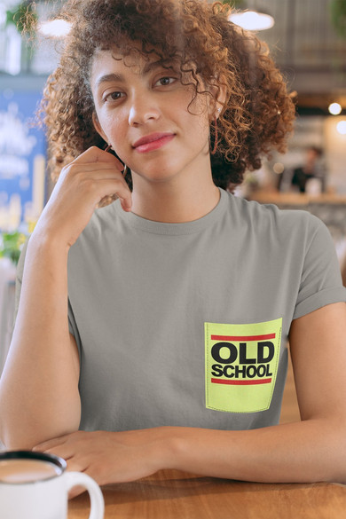Koszulka z kieszonką OLD SCHOOL 2