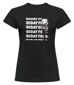 Bluzka damska z naszywką FRIDAY FRIDAY