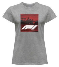 Bluzka damska z naszywką F1 poster