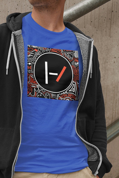 Koszulka z naszywką Twenty One Pilots 05