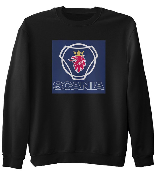 Bluza z naszywką Scania logo blue