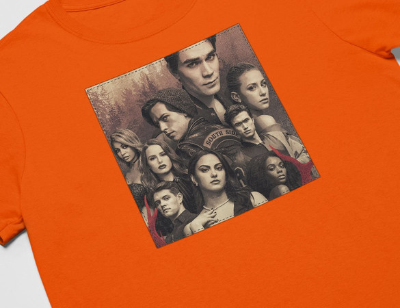 Koszulka z naszywką Riverdale squad