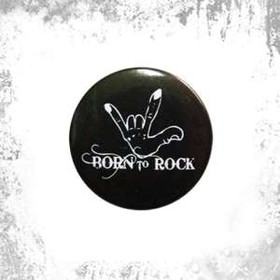 Przypinka BORN TO ROCK