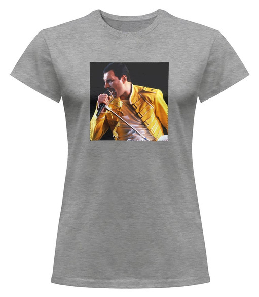 Bluzka damska z naszywką Queen Freddie Mercury 3
