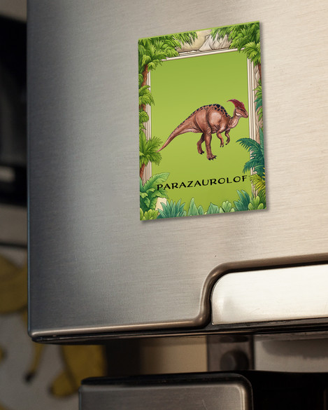 Magnes Dinozaury Parazaurolof – dodaj imię