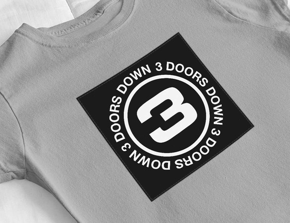 Bluzka damska z naszywką 3 Doors Down