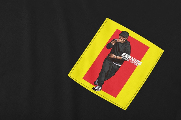 Koszulka z kieszonką EMINEM 01