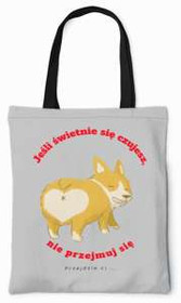 Torba na ramię Jeśli Świetnie DODAJ NAPIS!