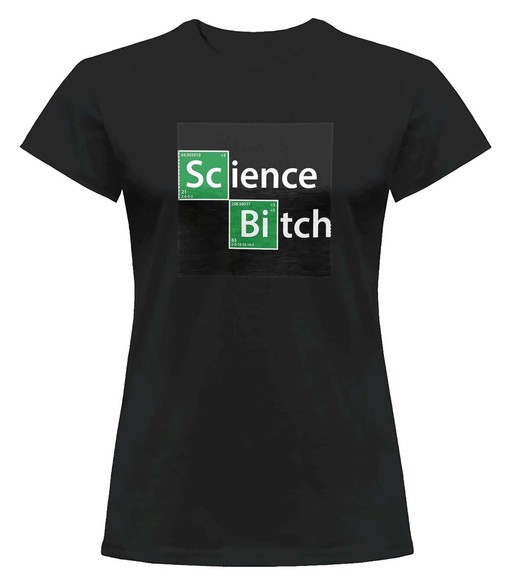 Bluzka damska z naszywką Breaking Bad science b.