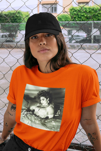 Koszulka z naszywką MADONNA young 02