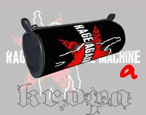 Piórnik szkolny  RAGE AGAINST THE MACHINE