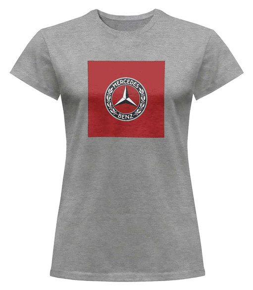 Bluzka damska z naszywką Mercedes BENZ
