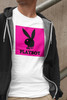 Koszulka z naszywką PLAYBOY logo
