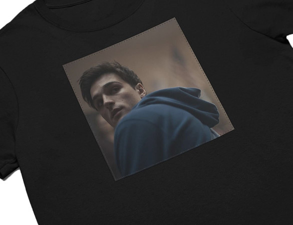 Koszulka z naszywką Euphoria Nate