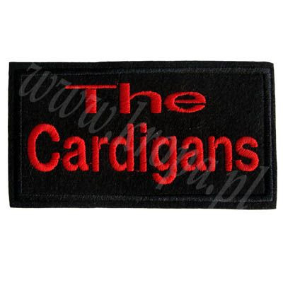Naszywka THE CARDIGANS (czerwona) 02