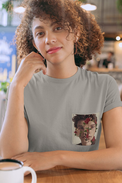 Koszulka z kieszonką SHAWN MENDES