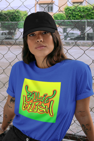 Koszulka z naszywką Billie Eilish 05