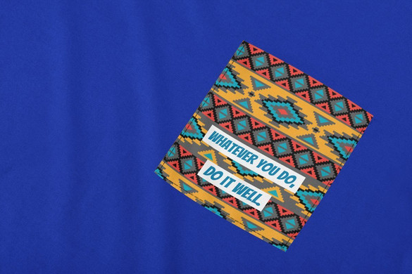 Koszulka z kieszonką WHATEVER YOU...